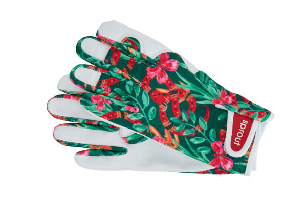 55gjs Sprout Goatskin Gloves Jungle Snake