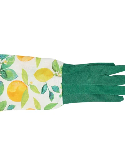 97350 Linen Long Sleeve Garden Glove Amalfi Citrus
