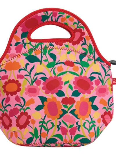 11nfp Neoprene Lunch Bag Flower Patch
