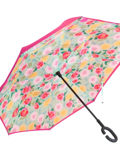 15ucm Reverse Umbrella Camellias Mint 1-1