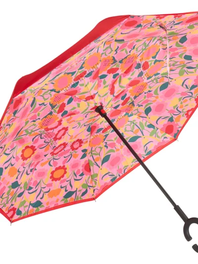 15ufl Reverse Umbrella Flower Patch Open